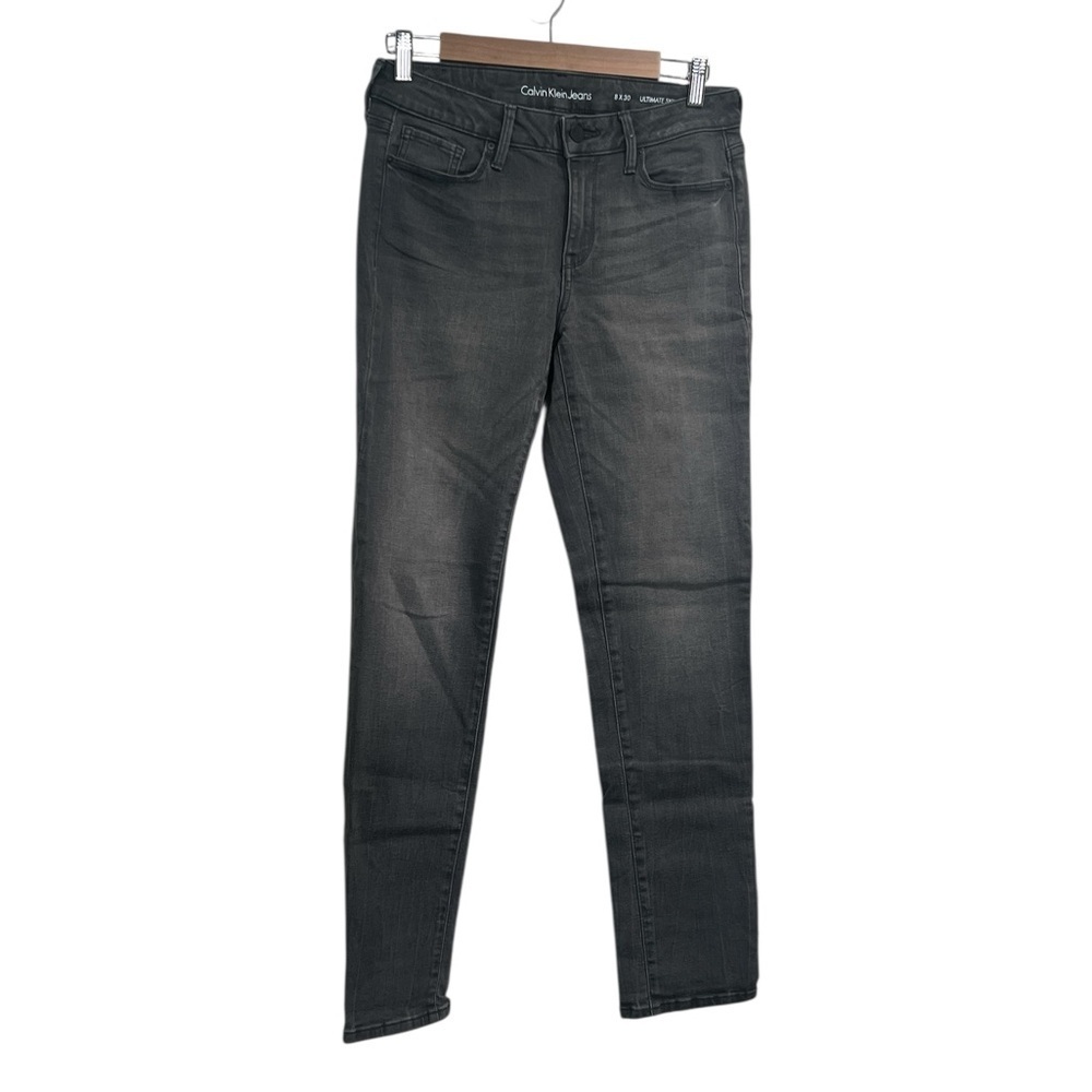 Calvin Klein Women's Dark Gray Skinny Jeans